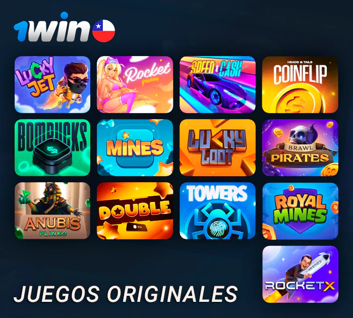 Juegos de casino únicos en 1Win