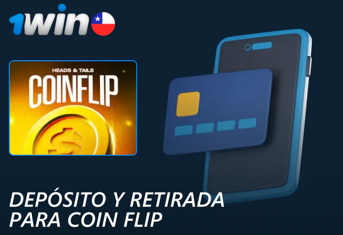 Depositar y retirar dinero para Coin Flip en el sitio web de 1win