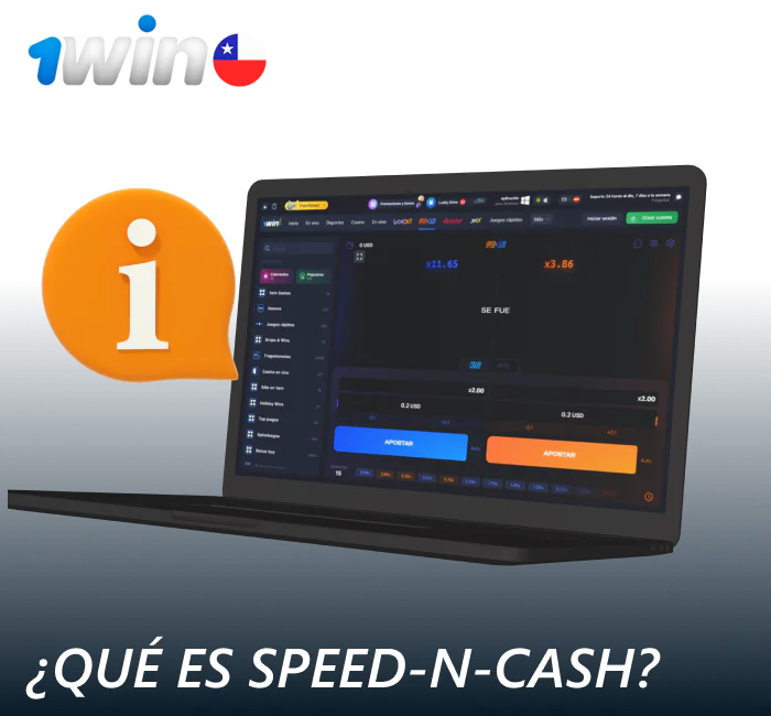 Información sobre el juego 1win Speed&Cash