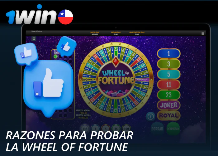 Razones por las que debería probar el juego Wheel of Fortune en el sitio web de 1win